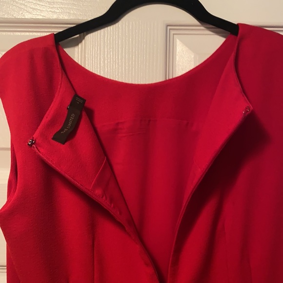 The Limited red dress - gently worn - Picture 6 of 7